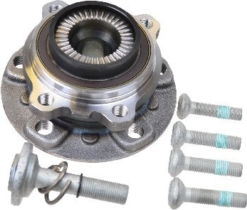 Top View of Front Axle Bearing and Hub Assembly SKF BR930929K