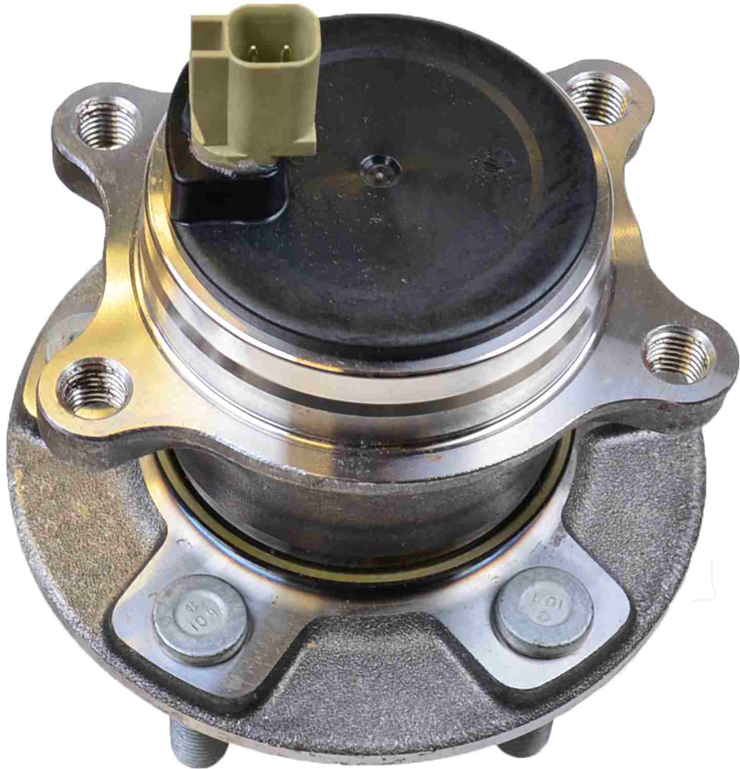 Front View of Rear Axle Bearing and Hub Assembly SKF BR930933