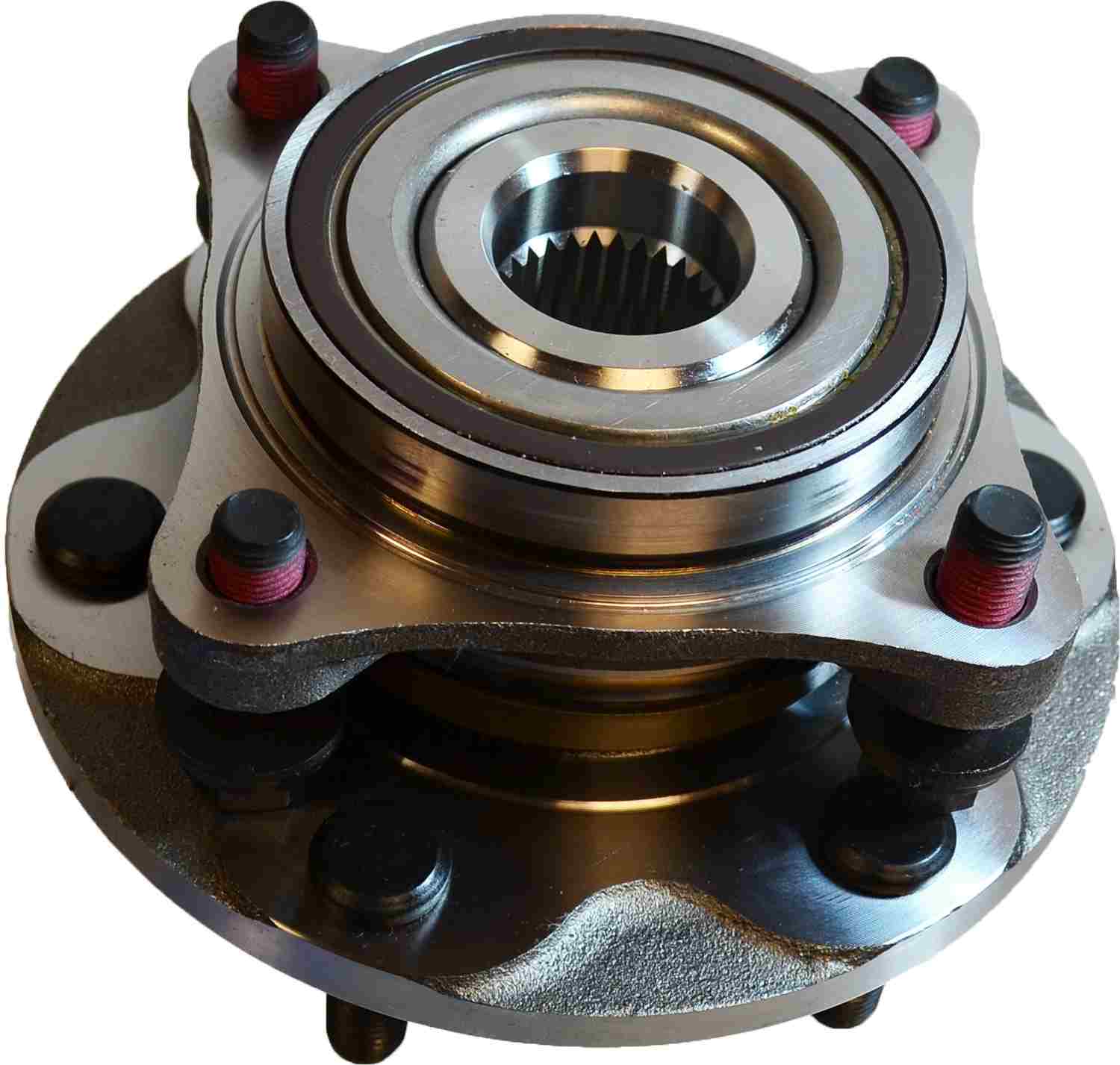 Front View of Front Wheel Bearing and Hub Assembly SKF BR930978