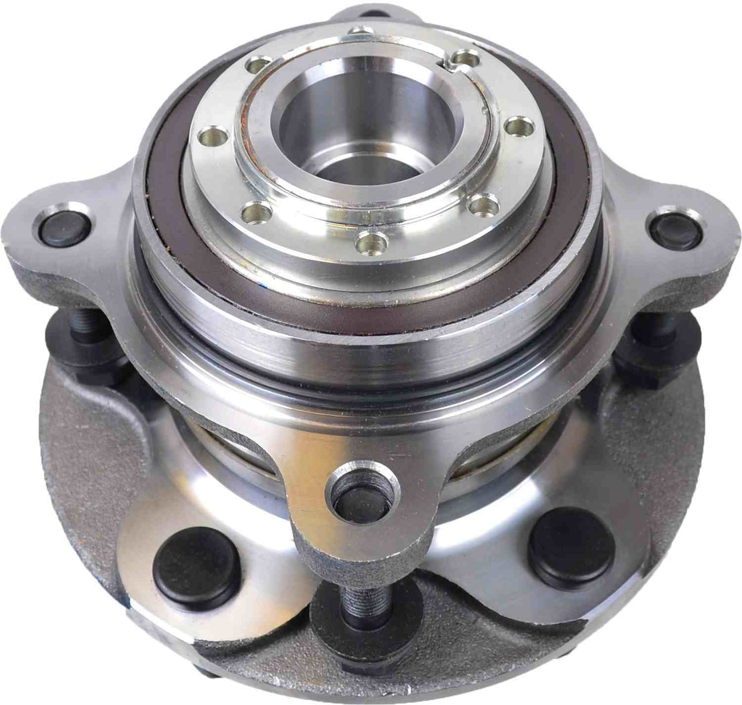 Front View of Front Wheel Bearing and Hub Assembly SKF BR930981