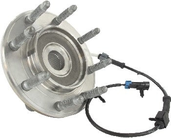 Angle View of Front Axle Bearing and Hub Assembly SKF BR931000