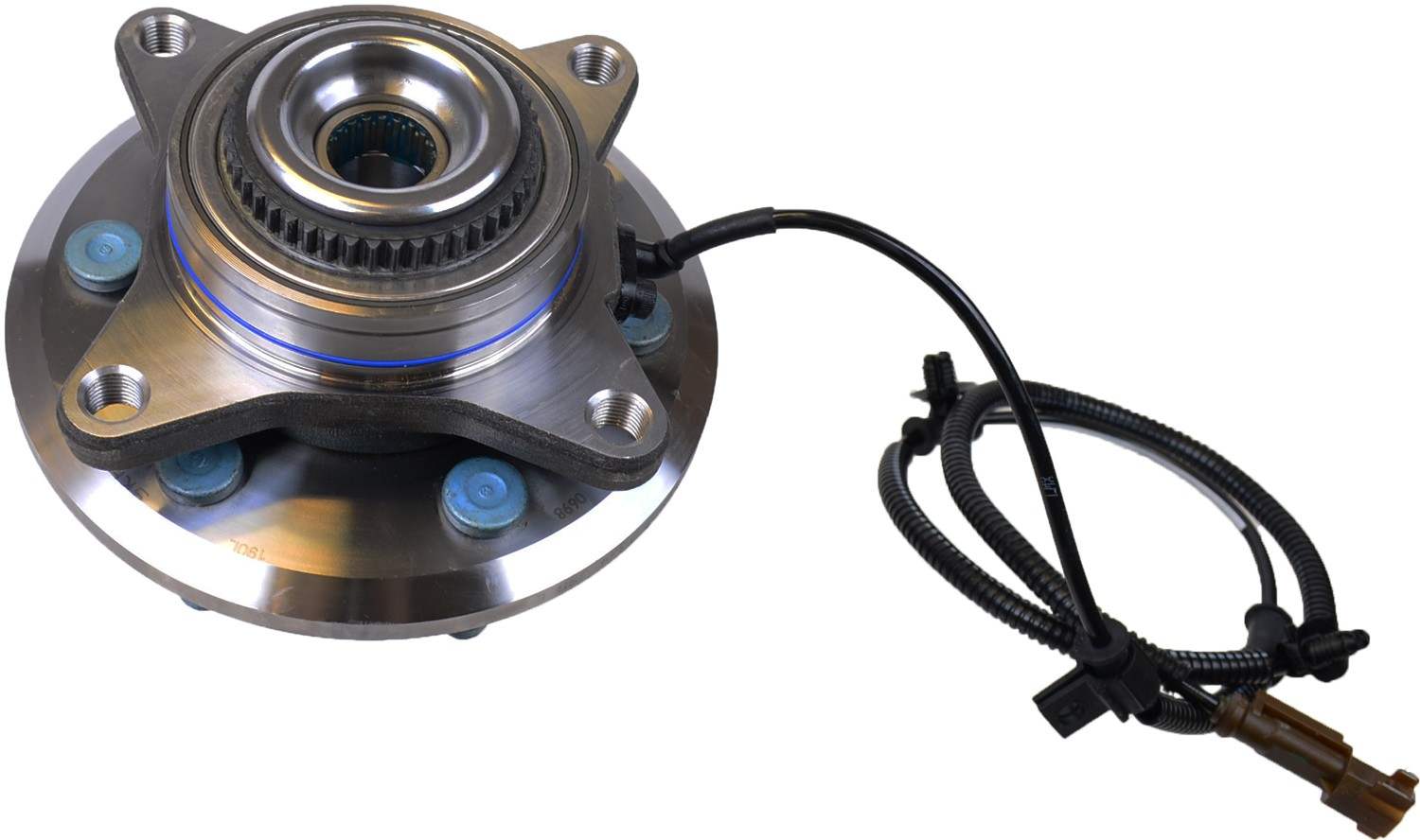 Front View of Front Wheel Bearing and Hub Assembly SKF BR931016