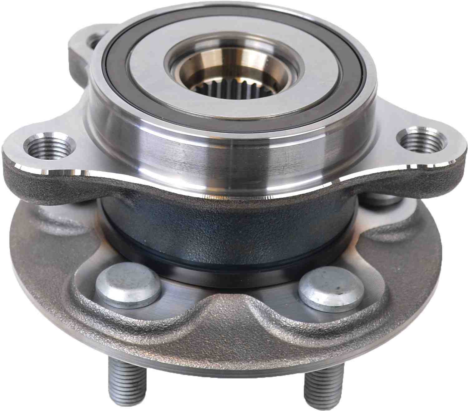 Front View of Front Wheel Bearing and Hub Assembly SKF BR931106