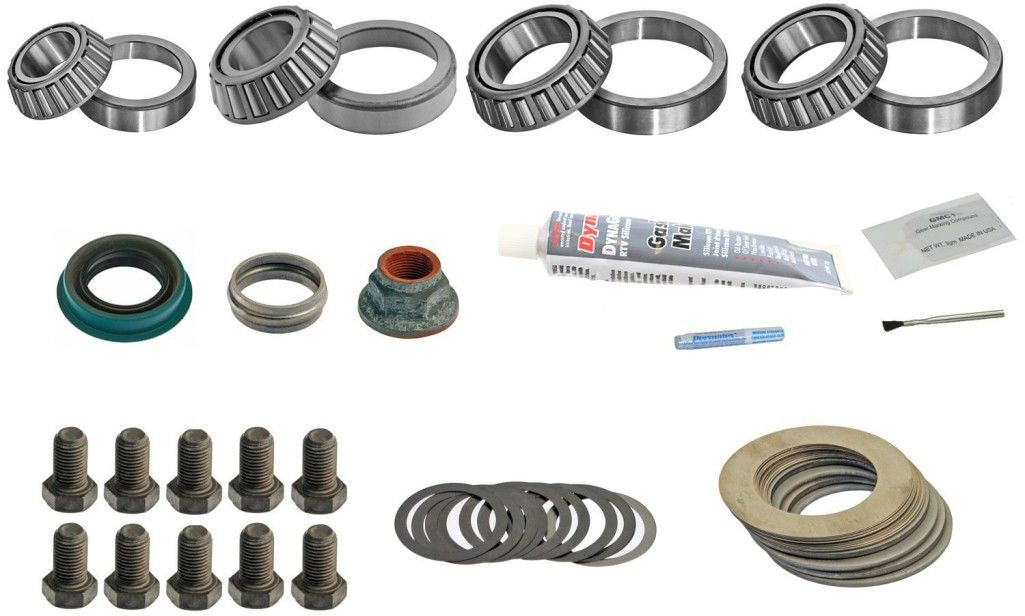 Front View of Rear Axle Differential Bearing and Seal Kit SKF SDK311-EMK