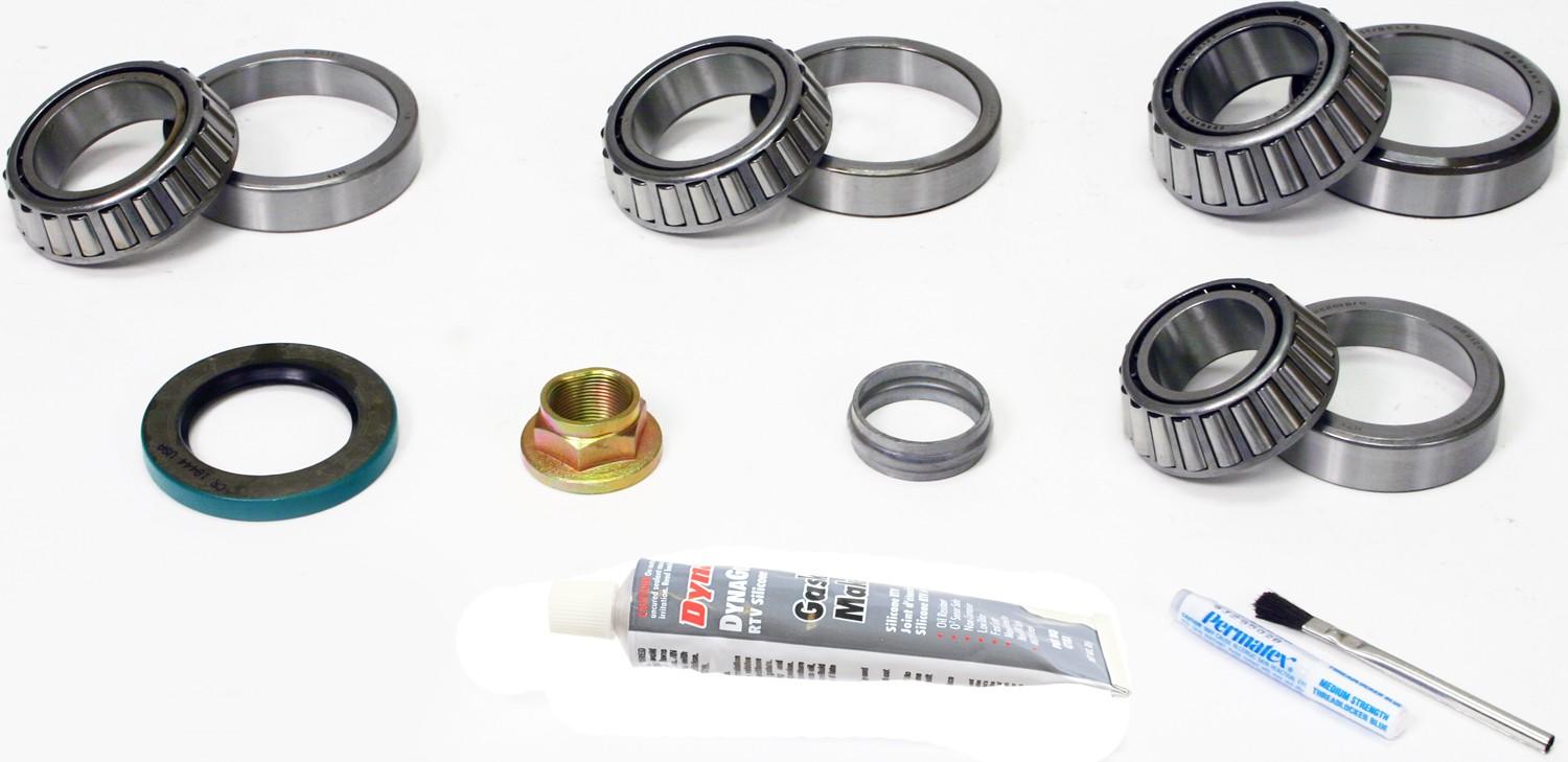 Front View of Rear Axle Differential Bearing and Seal Kit SKF SDK311-J