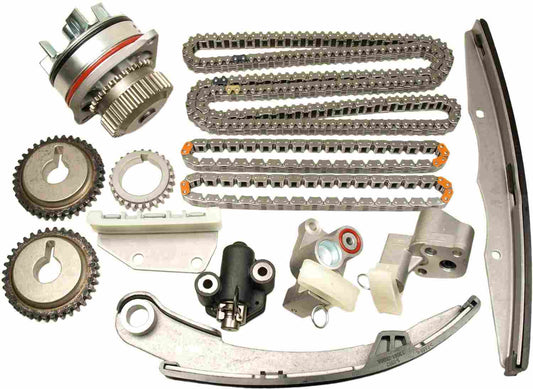 Front View of Engine Timing Chain Kit with Water Pump CLOYES 9-0719SWP