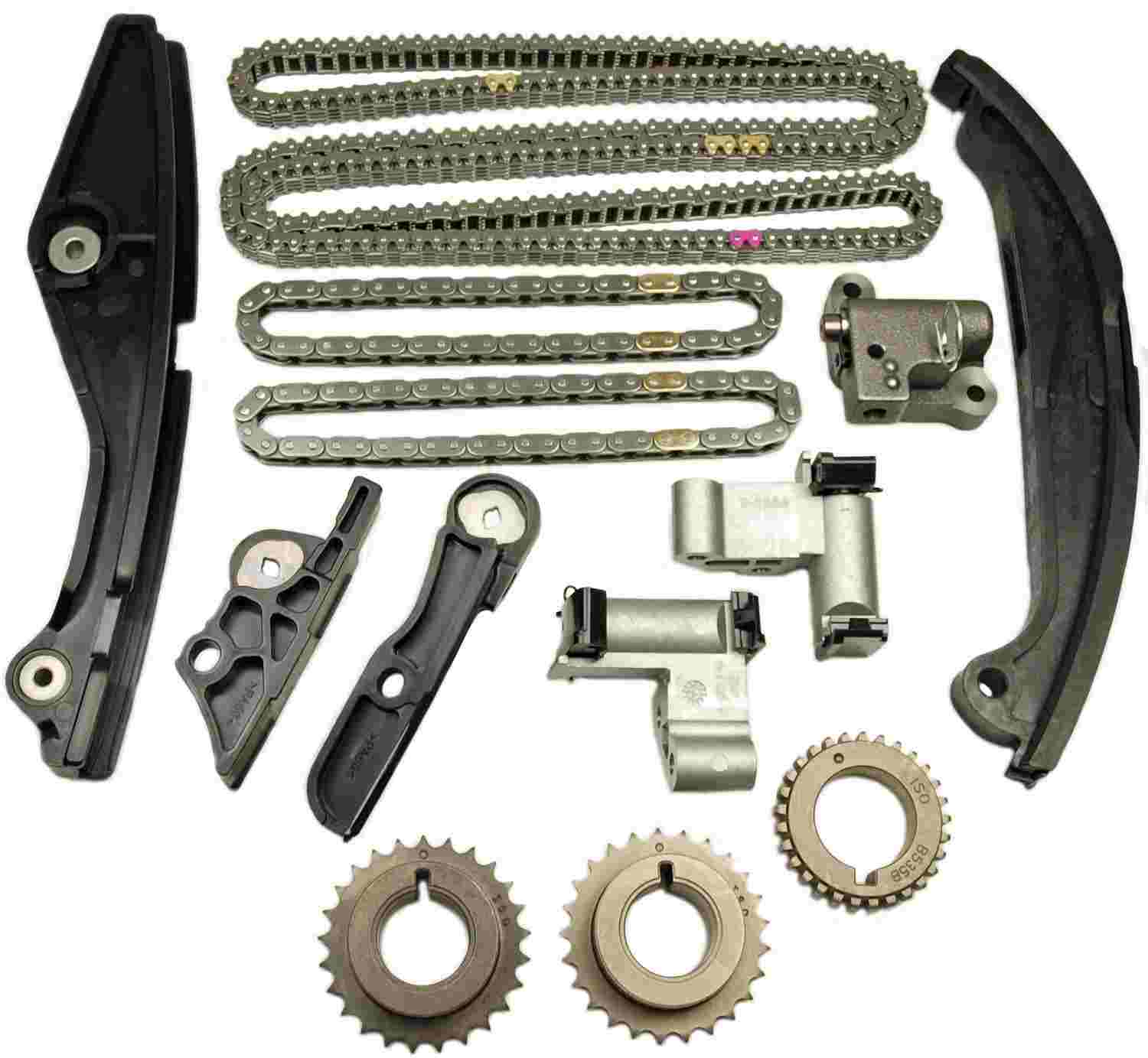 Front View of Front Engine Timing Chain Kit CLOYES 9-0738SB