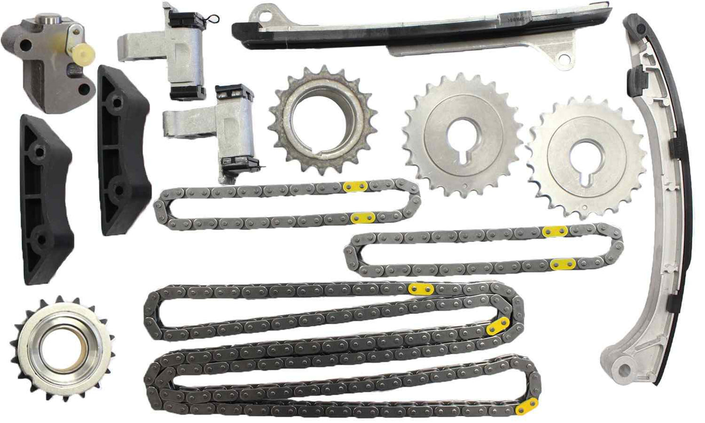 Angle View of Front Engine Timing Chain Kit CLOYES 9-4217S