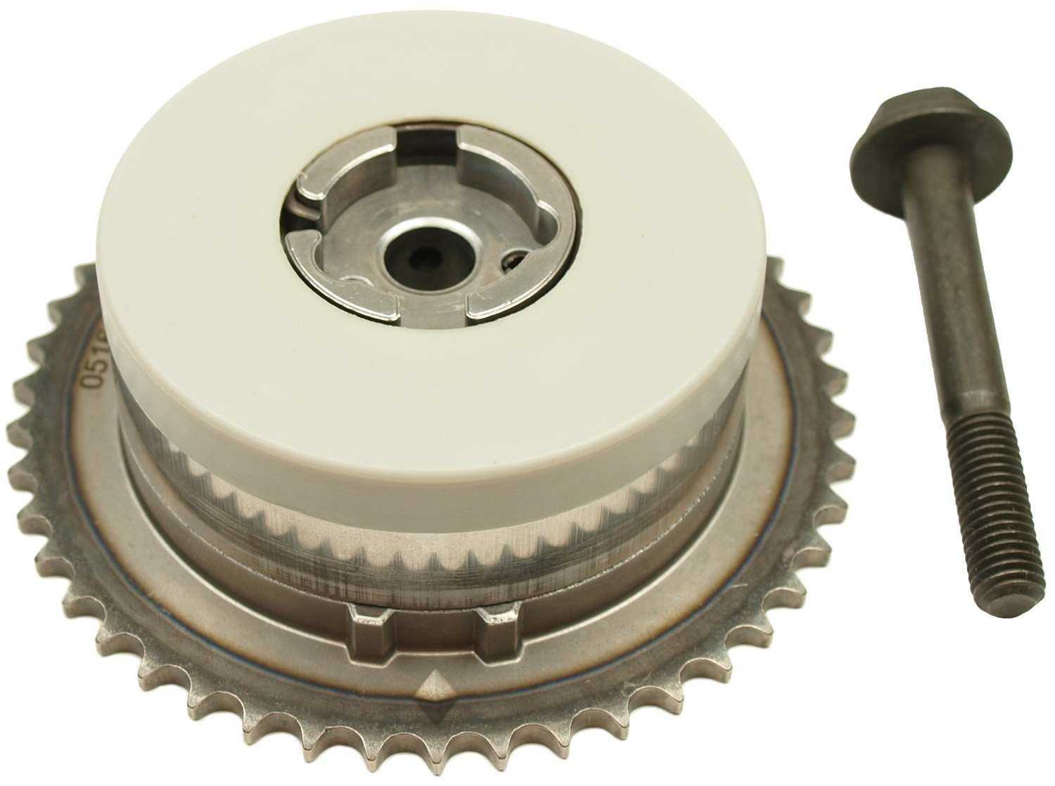 Front View of Left Engine Variable Valve Timing (VVT) Sprocket CLOYES VC106