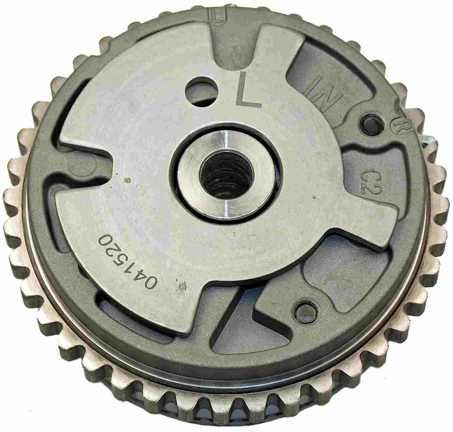 Front View of Left Engine Variable Valve Timing (VVT) Sprocket CLOYES VC109