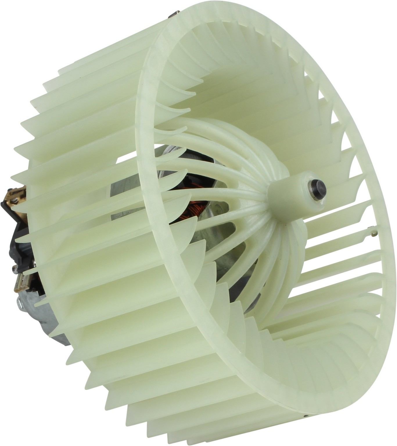 Front View of Rear HVAC Blower Motor JP DANSK 1626100300