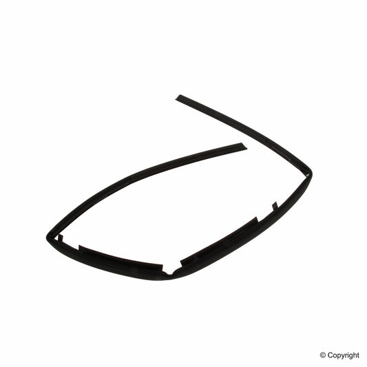 Top View of Rear Center Bumper Seal JP DANSK 1684250406