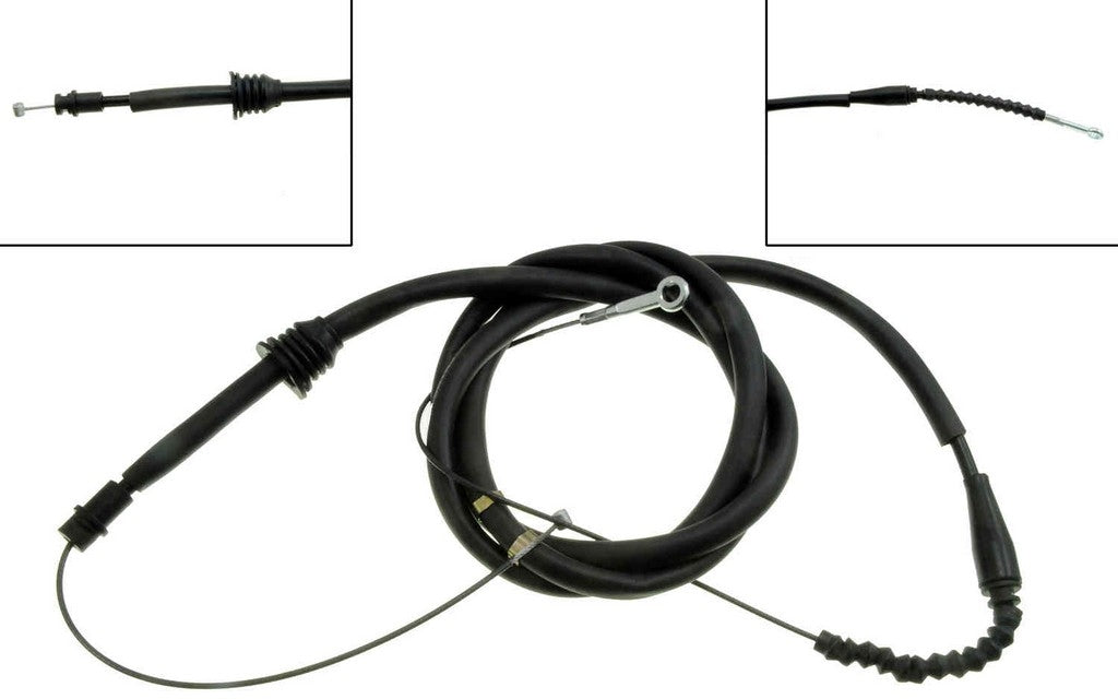 Front View of Parking Brake Cable DORMAN C138653