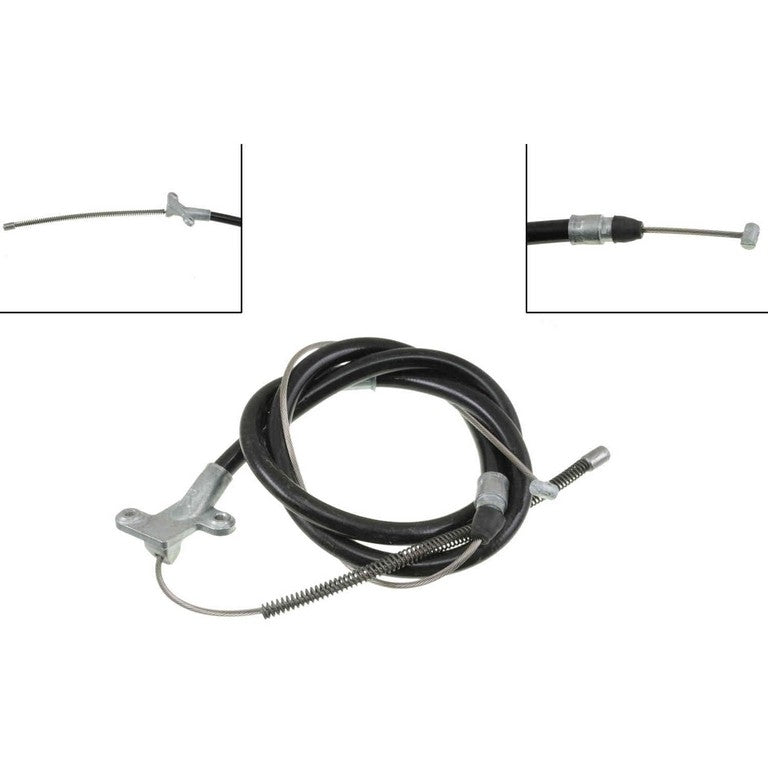 Front View of Rear Right Parking Brake Cable DORMAN C660064