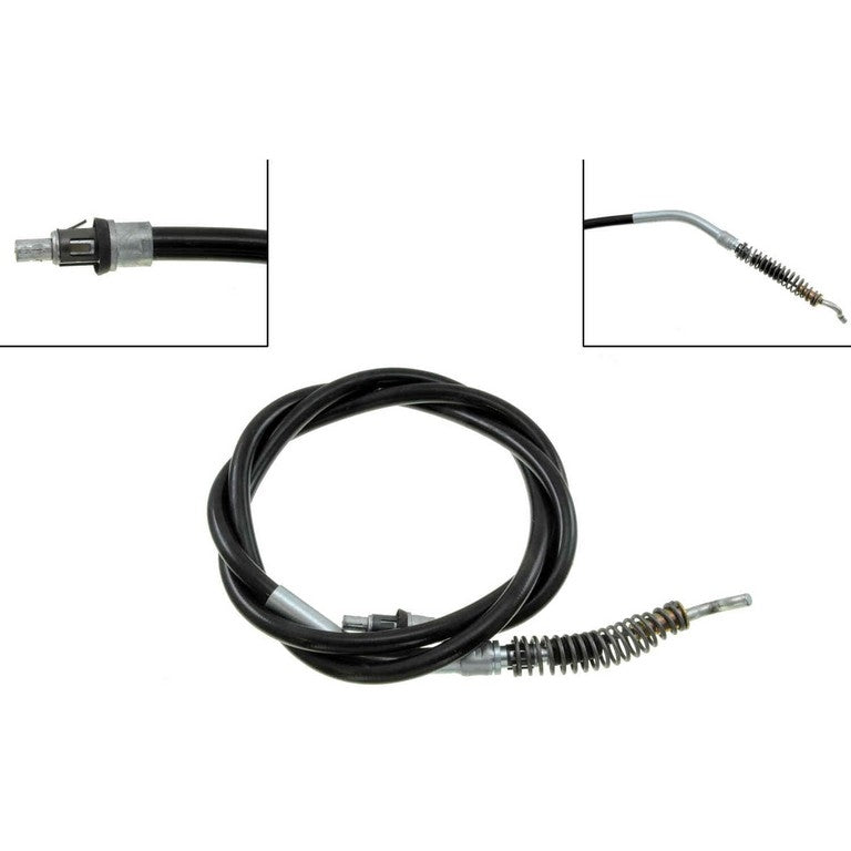 Front View of Rear Left Parking Brake Cable DORMAN C660089