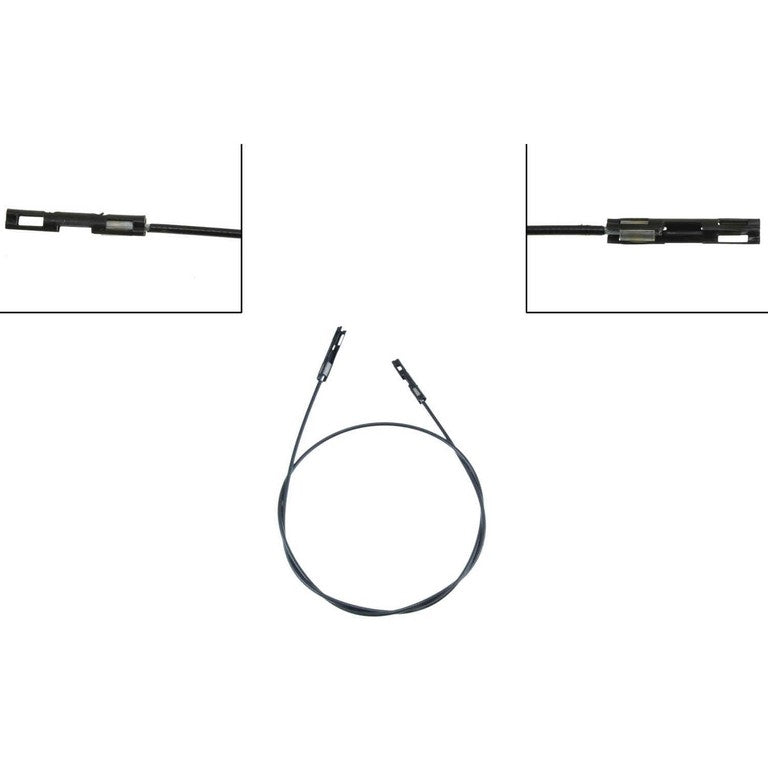 Front View of Parking Brake Cable DORMAN C660205