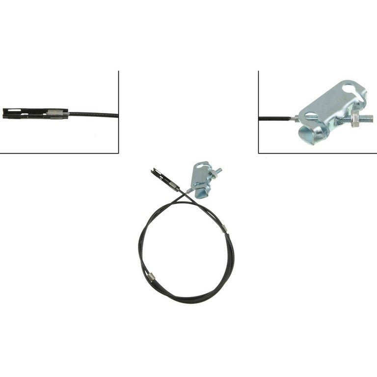 Front View of Parking Brake Cable DORMAN C660217