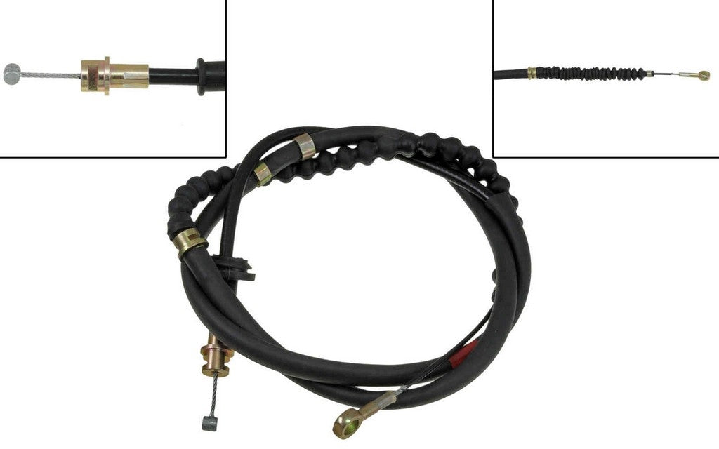 Front View of Front Parking Brake Cable DORMAN C660250