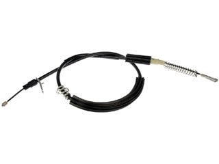 Front View of Rear Left Parking Brake Cable DORMAN C660568