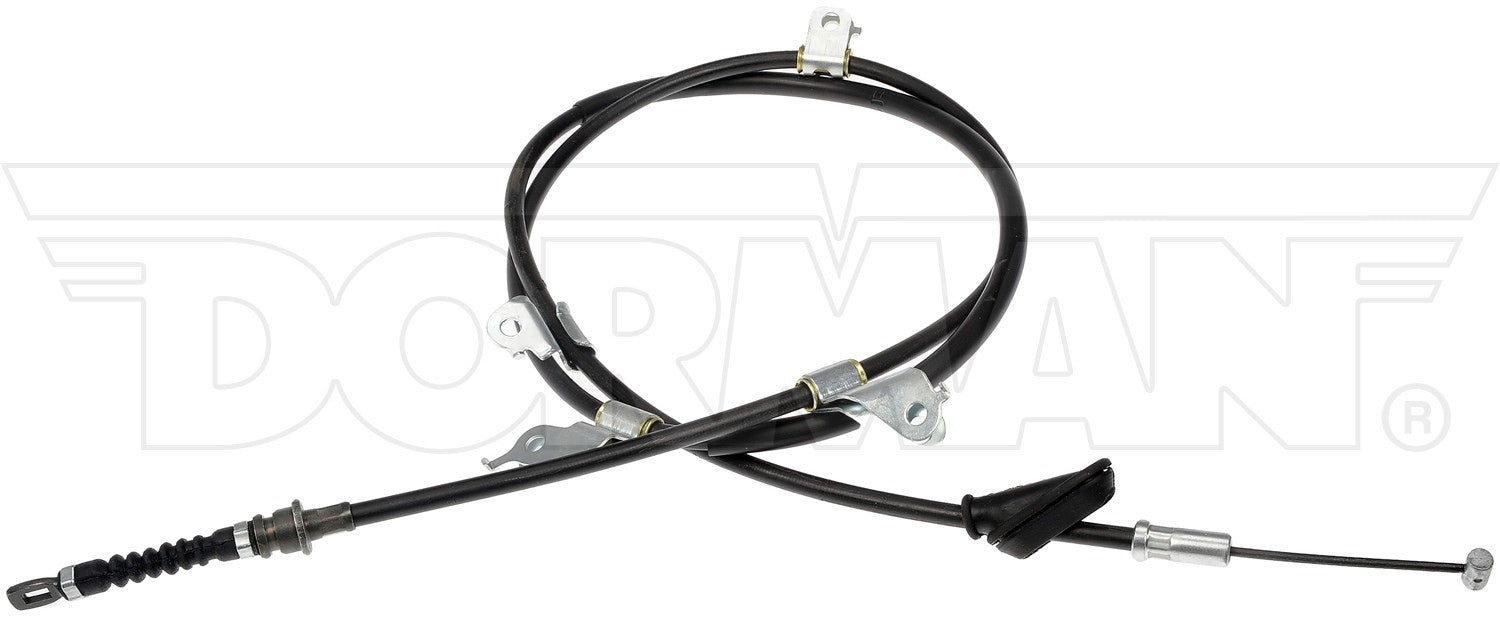 Angle View of Rear Right Parking Brake Cable DORMAN C660741