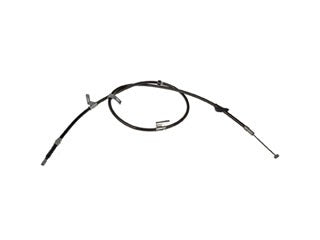 Front View of Rear Right Parking Brake Cable DORMAN C660741