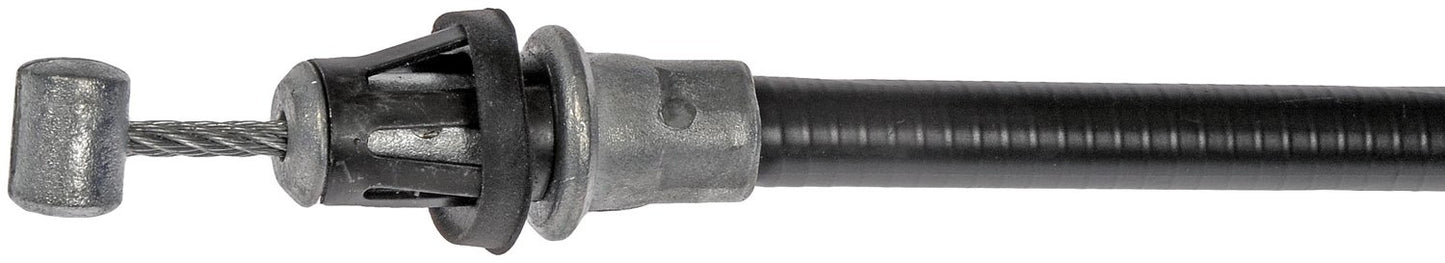 Side View of Rear Right Parking Brake Cable DORMAN C660767