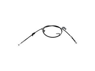 Front View of Rear Left Parking Brake Cable DORMAN C660833