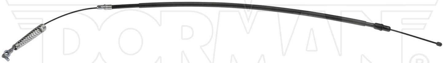 Angle View of Rear Left Parking Brake Cable DORMAN C661223