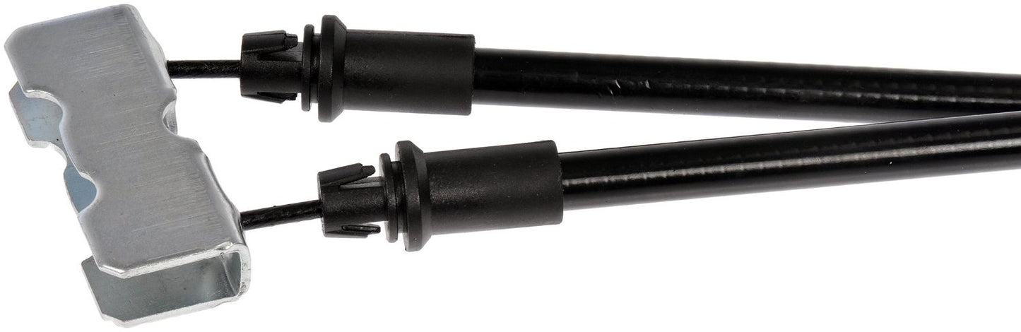 Side View of Rear Left Parking Brake Cable DORMAN C661319