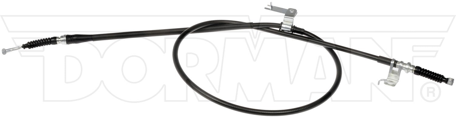 Angle View of Rear Right Parking Brake Cable DORMAN C661401