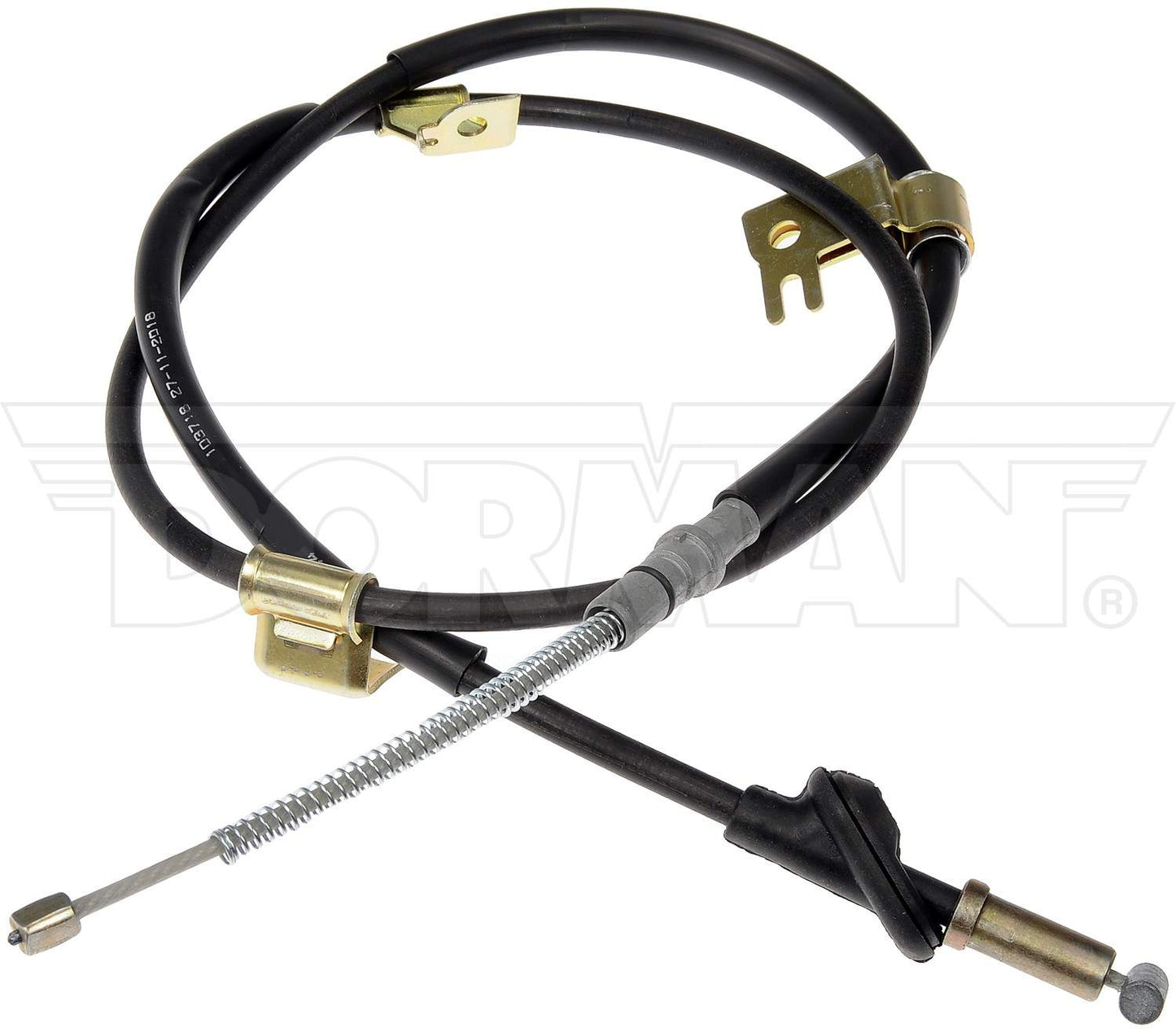 Angle View of Rear Left Parking Brake Cable DORMAN C661444