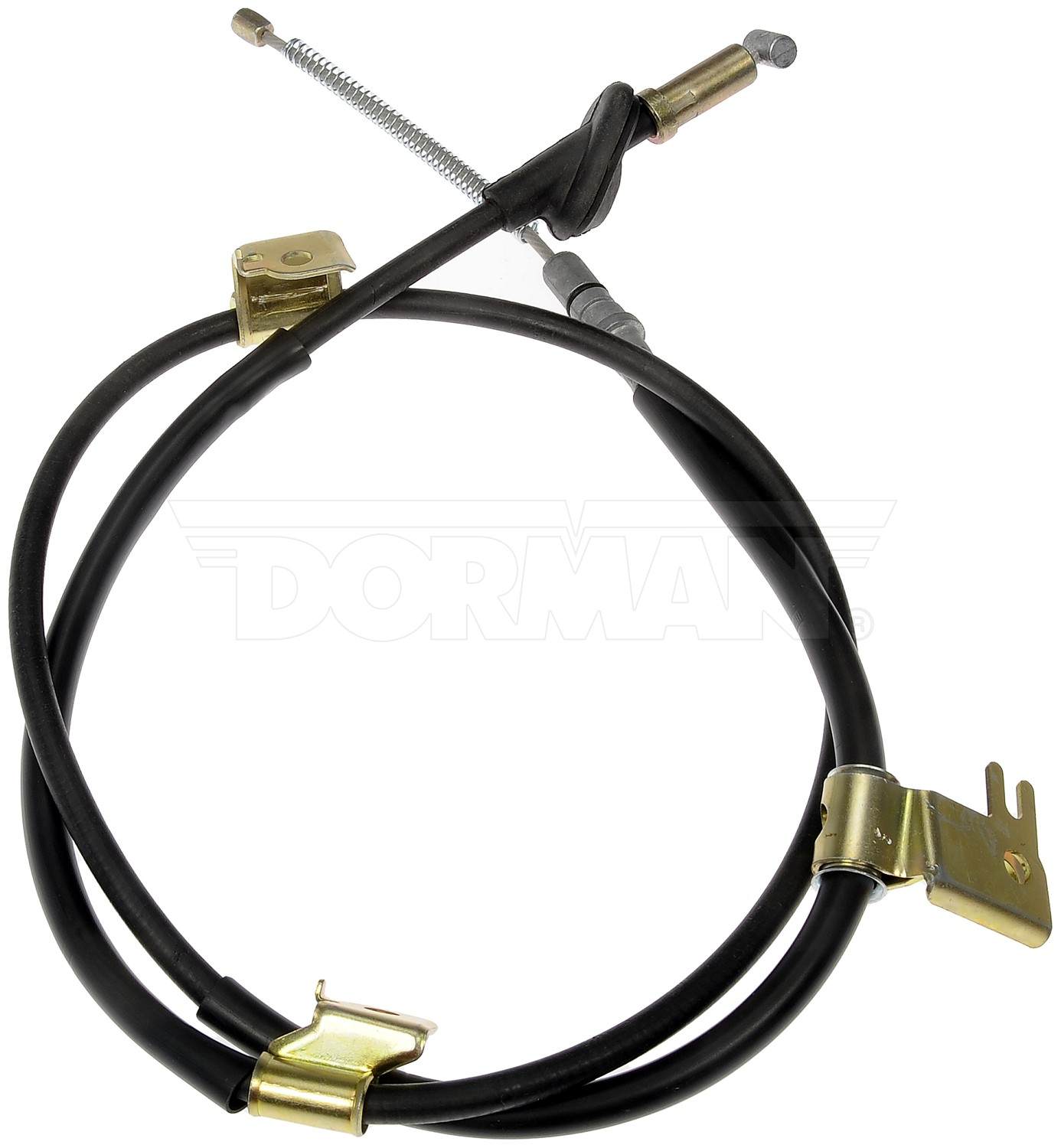 Top View of Rear Left Parking Brake Cable DORMAN C661444