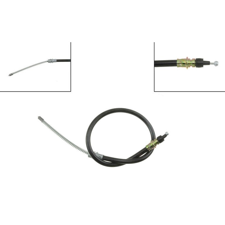 Front View of Rear Left Parking Brake Cable DORMAN C92205