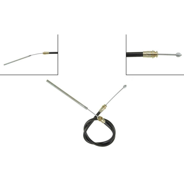 Front View of Front Parking Brake Cable DORMAN C92562