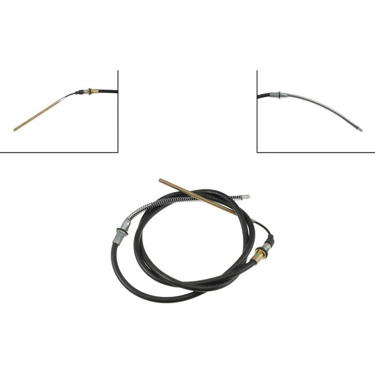 Front View of Rear Right Parking Brake Cable DORMAN C93254