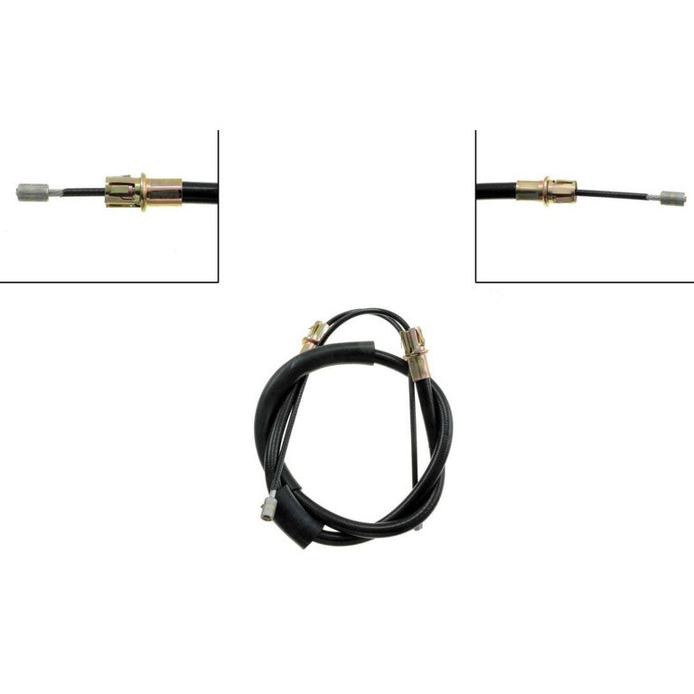 Front View of Front Parking Brake Cable DORMAN C93490