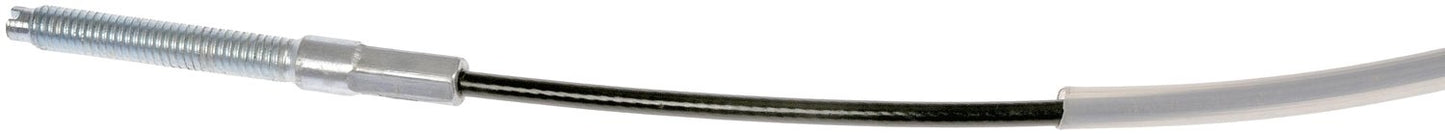 Side View of Rear Left Parking Brake Cable DORMAN C93713