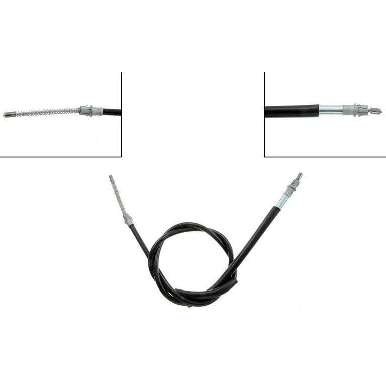 Front View of Rear Left Parking Brake Cable DORMAN C93944