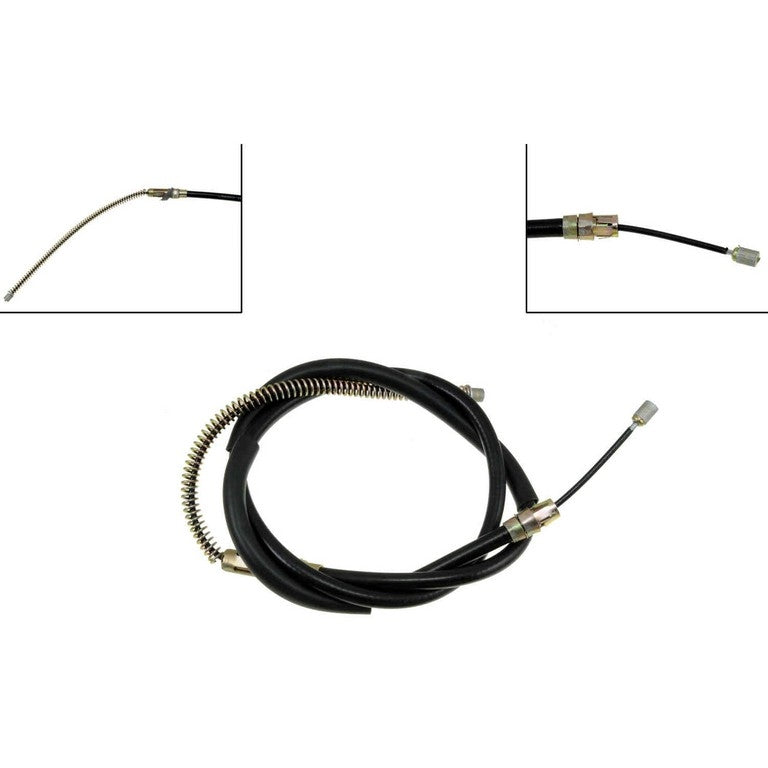 Front View of Rear Left Parking Brake Cable DORMAN C94483