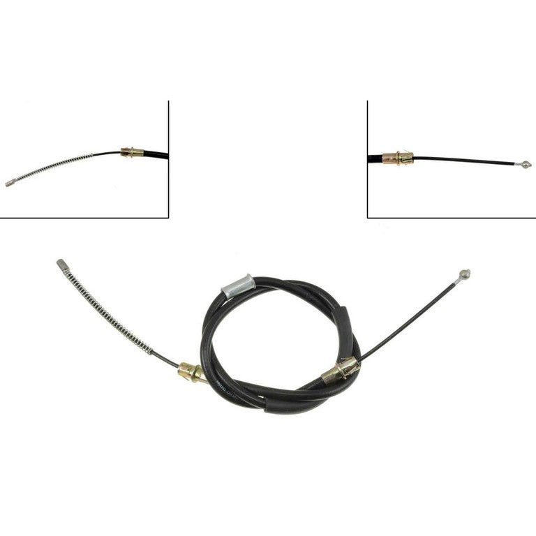 Front View of Rear Parking Brake Cable DORMAN C94570