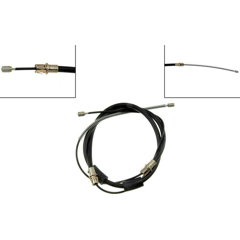 Front View of Rear Left Parking Brake Cable DORMAN C95113