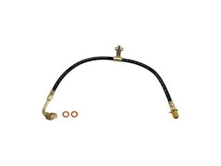 Angle View of Front Left Brake Hydraulic Hose DORMAN H102464