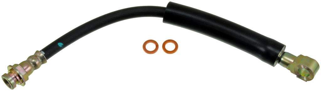 Front View of Front Left Brake Hydraulic Hose DORMAN H36847