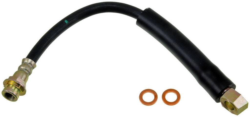 Front View of Front Left Brake Hydraulic Hose DORMAN H380095