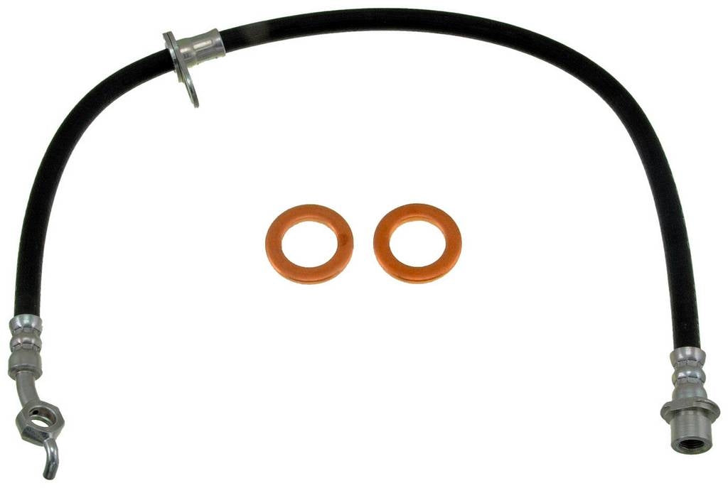 Front View of Front Right Brake Hydraulic Hose DORMAN H380435