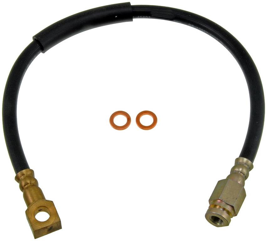 Front View of Front Left Brake Hydraulic Hose DORMAN H380747