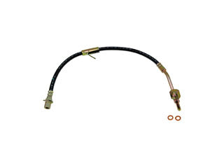 Front View of Front Right Brake Hydraulic Hose DORMAN H381033