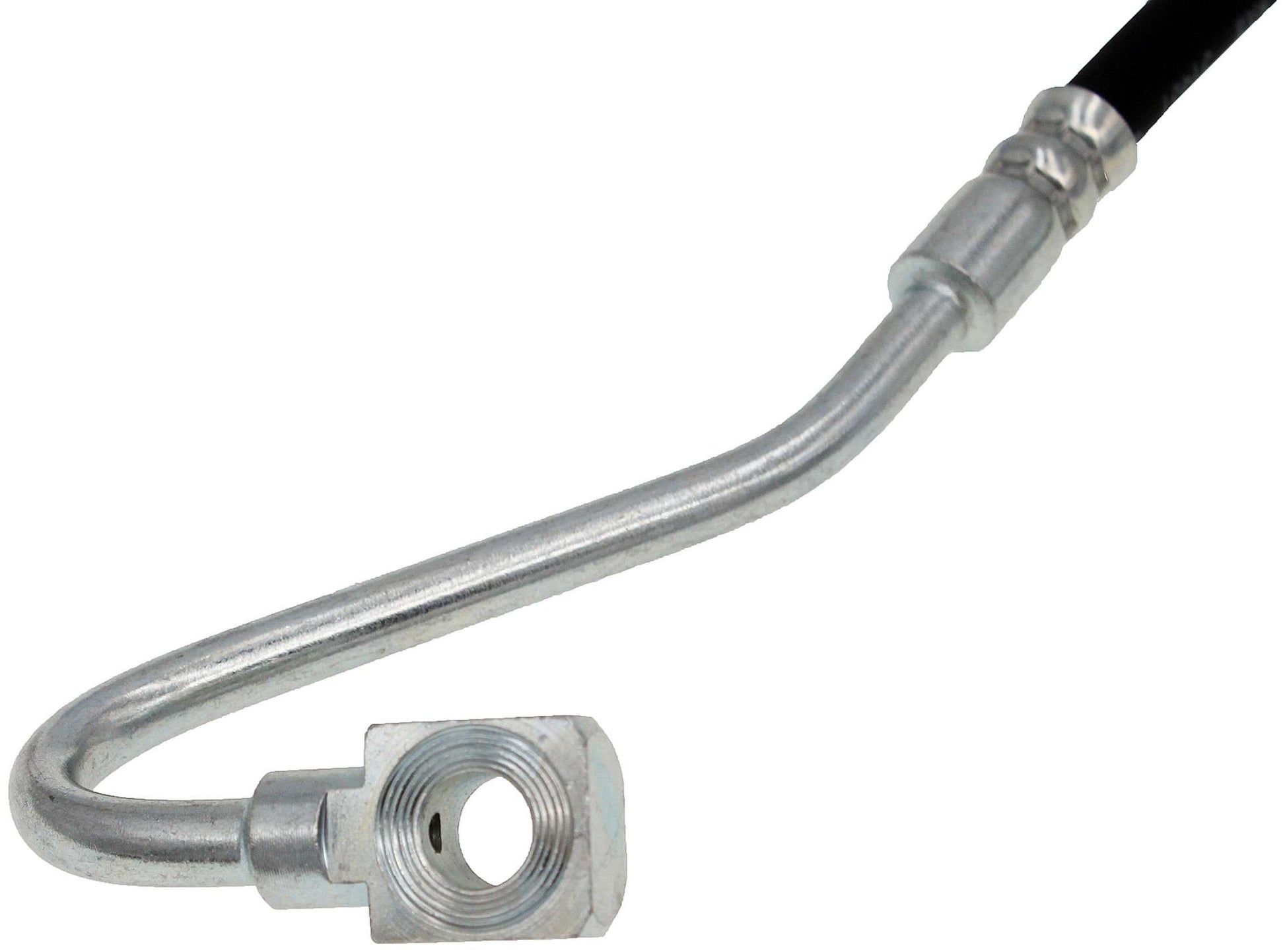 Left View of Front Right Brake Hydraulic Hose DORMAN H381033