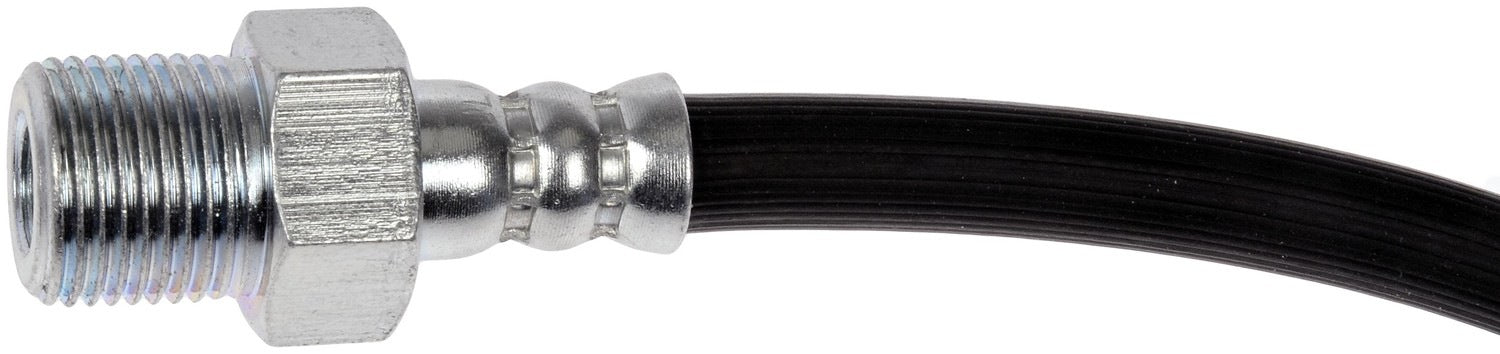 Side View of Front Left Brake Hydraulic Hose DORMAN H38107