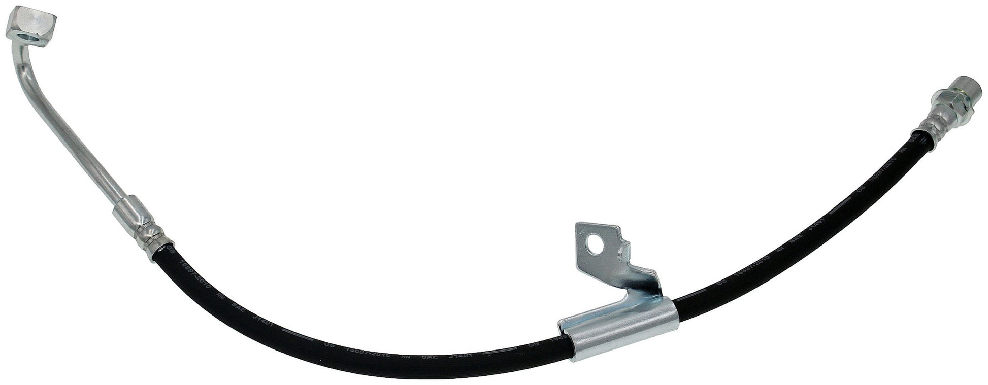 Top View of Front Right Brake Hydraulic Hose DORMAN H381343